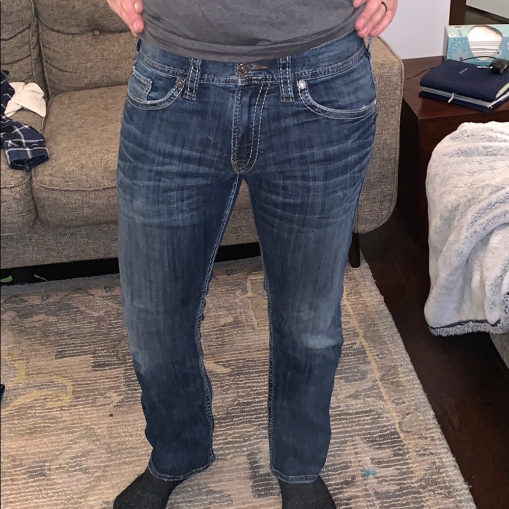 Men’s silver jeans 30x32